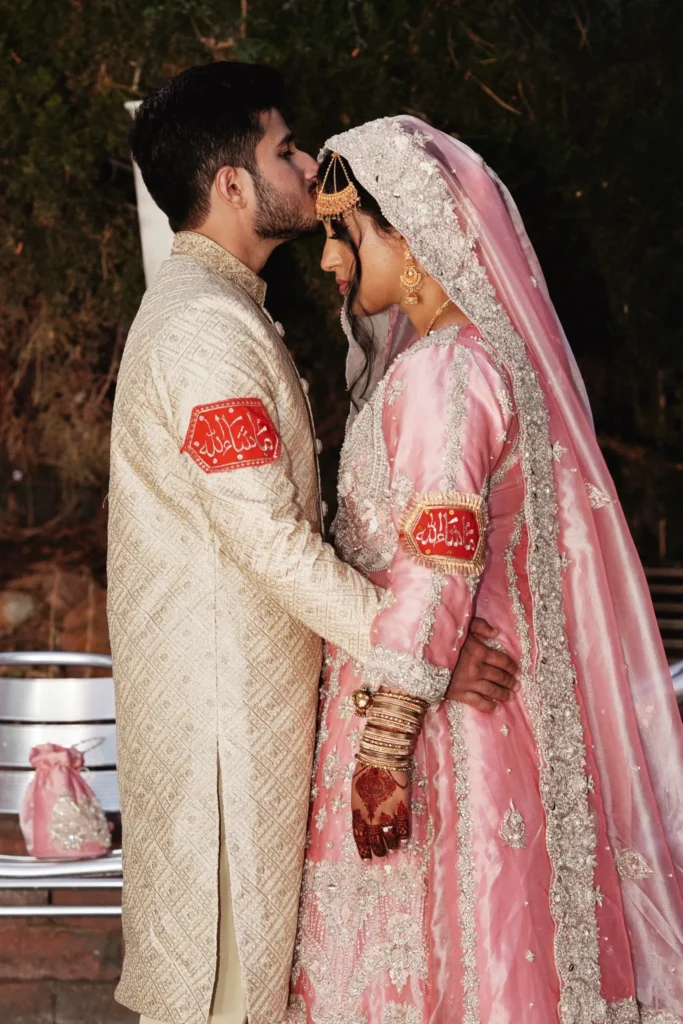 Islamic Nikah ceremony photography capturing Muslim wedding couple and traditional cultural wedding moments in Colorado